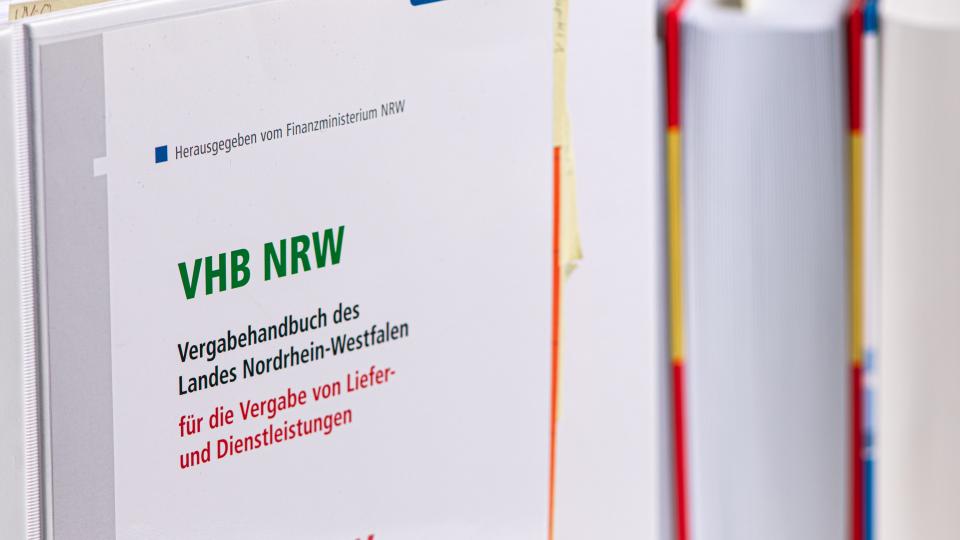Vergabehandbuch NRW und Gesetzestext